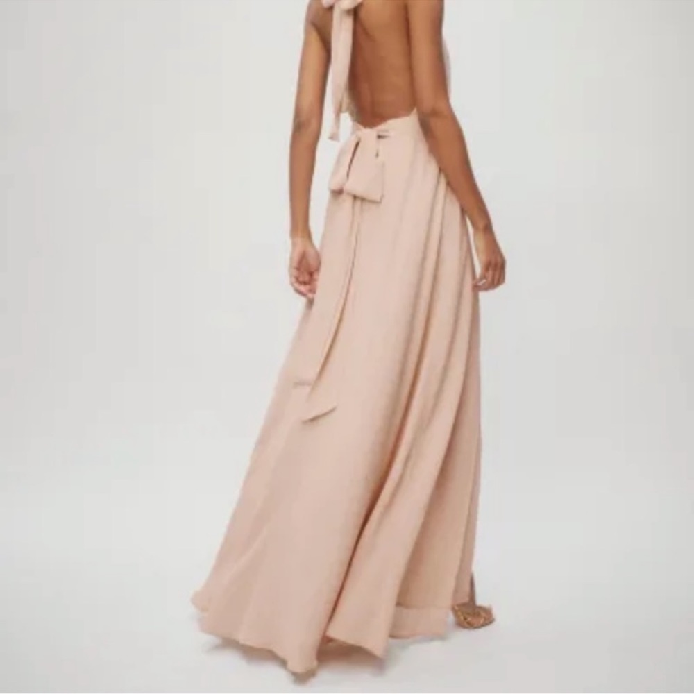 Reformation - New - Andee Dress - Champagne - Size 4 - Picture 3 of 4